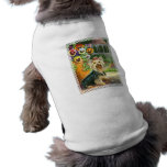 Yorkie & Gazebo in Garden Doggie T Shirt