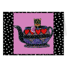 Yorkie Poo Card