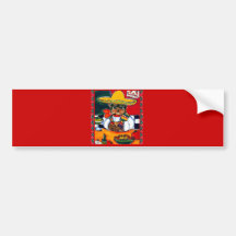 Yorkie Poo Cinco de Mayo Bumper Sticker