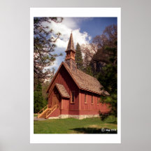 Yosemite Chapel Print