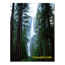 Yosemite Falls Postcard