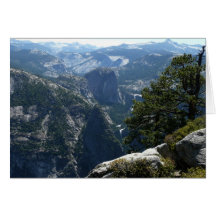 Yosemite Mountain View Card