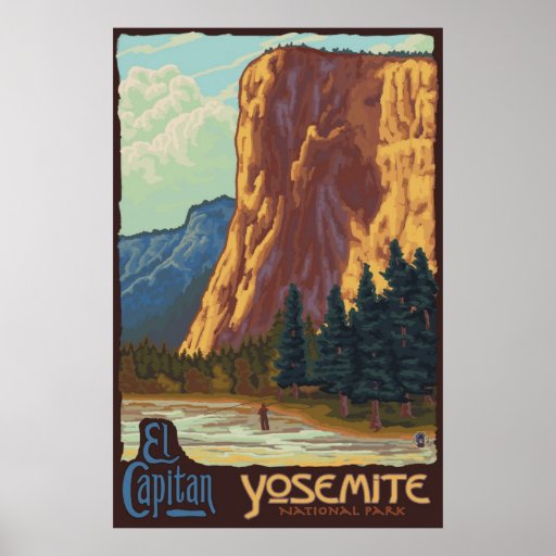 Yosemite National Park, CA - El Capitan Poster