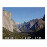 Yosemite Valley Postcard