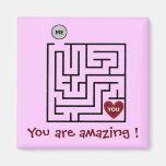 You Are Amazing Fridge Magnet Reminder
