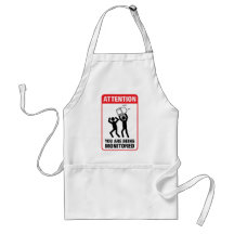 You Are Being Monitored - Office Humour Aprons