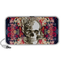 You are not here Day of the Dead floral art speakers