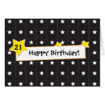 You are the star Happy birthday greeting card cards