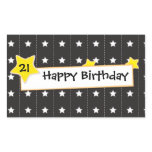 You are the star Happy birthday sticker stickers