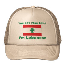 You bet your kibbi I'm Lebanese Mesh Hats