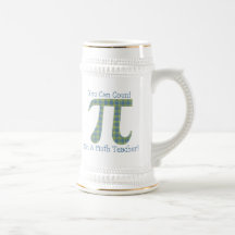 You Can Count on A Math Teacher Retro Plaid Mugs