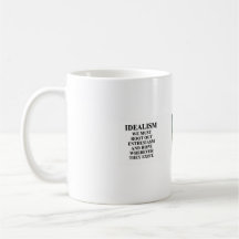 You can't see clearly thru rose colour glasses coffee mugs
