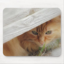 You Cant See Me Here Mouse Pad