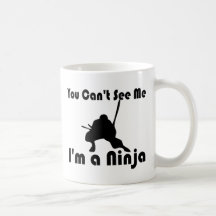 You Can't See Me Mugs