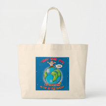 You did it! You must feel on top of the world Canvas Bag