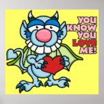 You Know You Love Me Poster