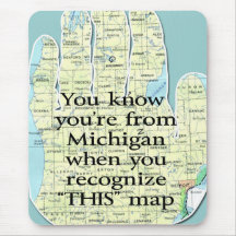You Know You're From Michigan When You Recognise Mouse Pads