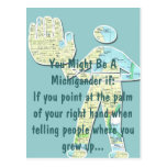 You Know You're From Michigan When You Recognise T Postcards