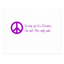 You May Say I'm a Dreamer Post Cards