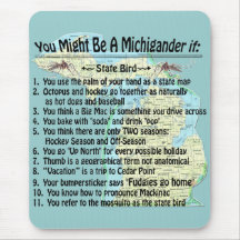 You Might Be A Michigander If: Mousemats