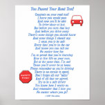 You Passed Road Test Posters