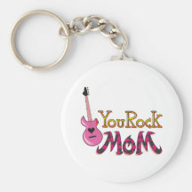 You Rock, Mum T Shirts Key Chain