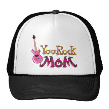 You Rock, Mum T Shirts Mesh Hat