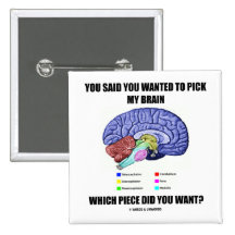 You Said You Wanted To Pick My Brain (Anatomy) Buttons