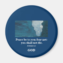 YOU SHALL NOT DIE FRIDGE MAGNET