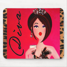 You Won't Find Ordinary Here, Dahling! Mousemats