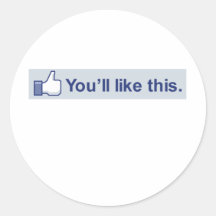 You'll like this round stickers