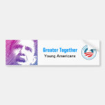 Young American for Obama 2012 Bumper Stickers