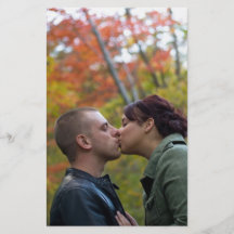 Young Couple Kissing Full Color Flyer