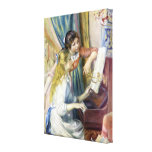 Young Girls at Piano by Renoir, Impressionism Art Canvas Prints
