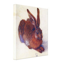 Young Hare by Albrecht Durer, Renaissance Art Gallery Wrapped Canvas