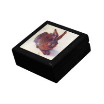Young Hare by Albrecht Durer, Renaissance Art Trinket Box
