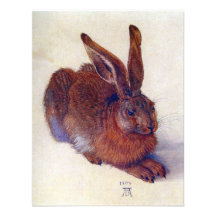 Young Hare by Albrecht Durer, Renaissance Art Invite