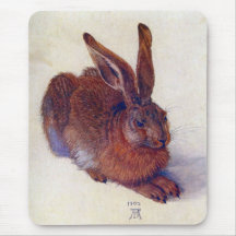 Young Hare by Albrecht Durer, Renaissance Art Mouse Pad