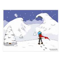 Young Hero post card