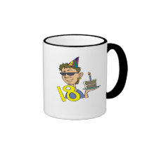 Young Man's 18th Birthday Gifts Mug