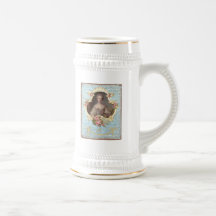 Young Marie Antoinette with Pink Roses Mug