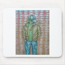 young rapper mousepad