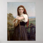Young Shepherdess (1868) Posters