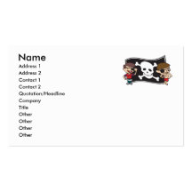 Young Swashbucklers Business Cards