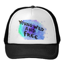 Young, Wild, and Free Snapback Mesh Hat