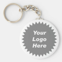 Your business logo here promo keychains