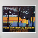Your Continental Holiday Print