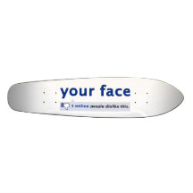 your face Skateboard Oldschool