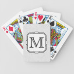 Your Letter. Monogram in Grey, Black and White.