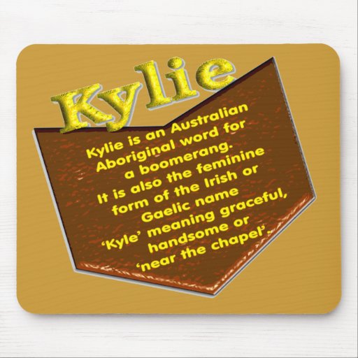 your-name-its-origin-and-meaning-kylie-mouse-pad-zazzle